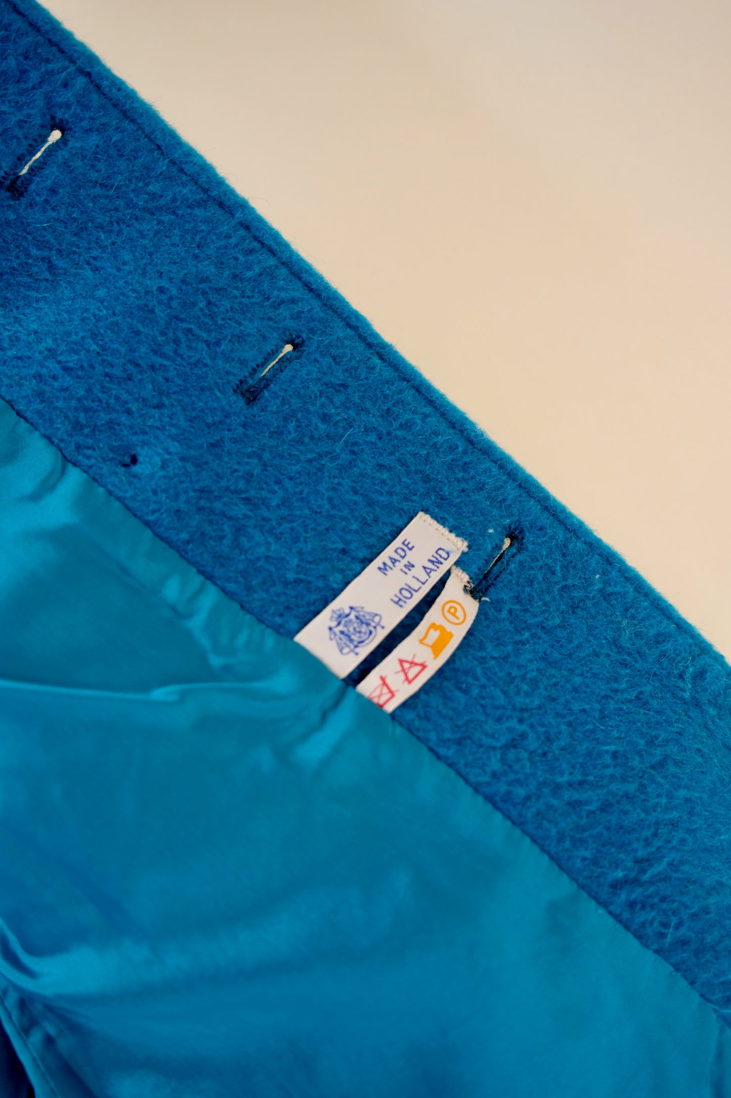 Hot Blue Woolen Coat - 4 years
