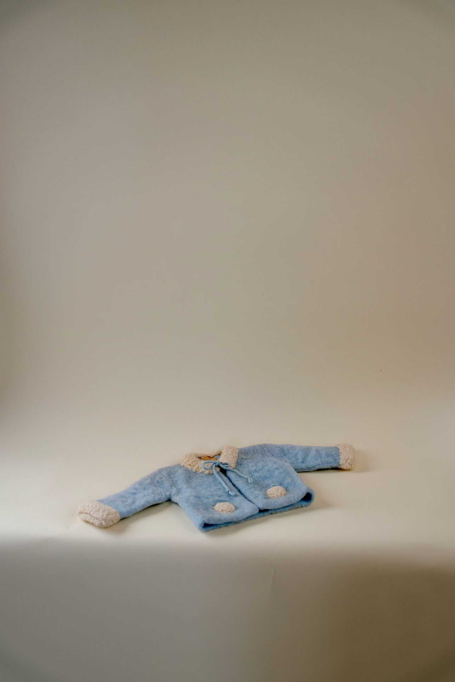 True Vintage Woolen Cardigan - 1-3 months