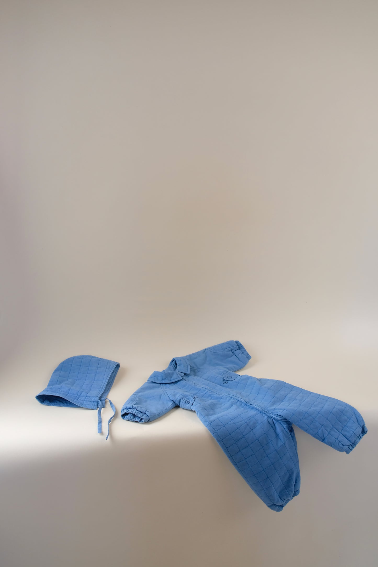 Cacharel Cotton Quilted Suit - 3 Months