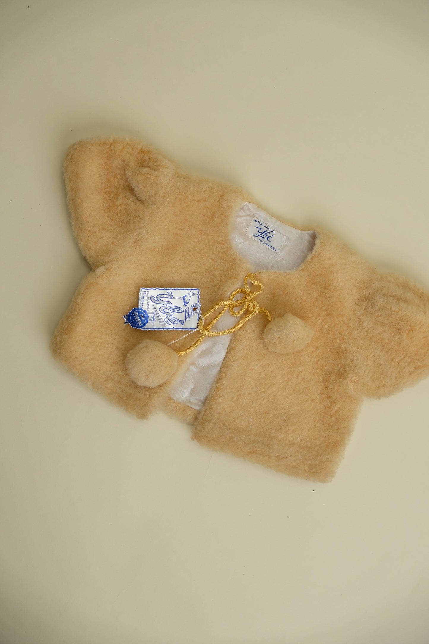 Cropped Woolen Vest - Size 3-6 Months