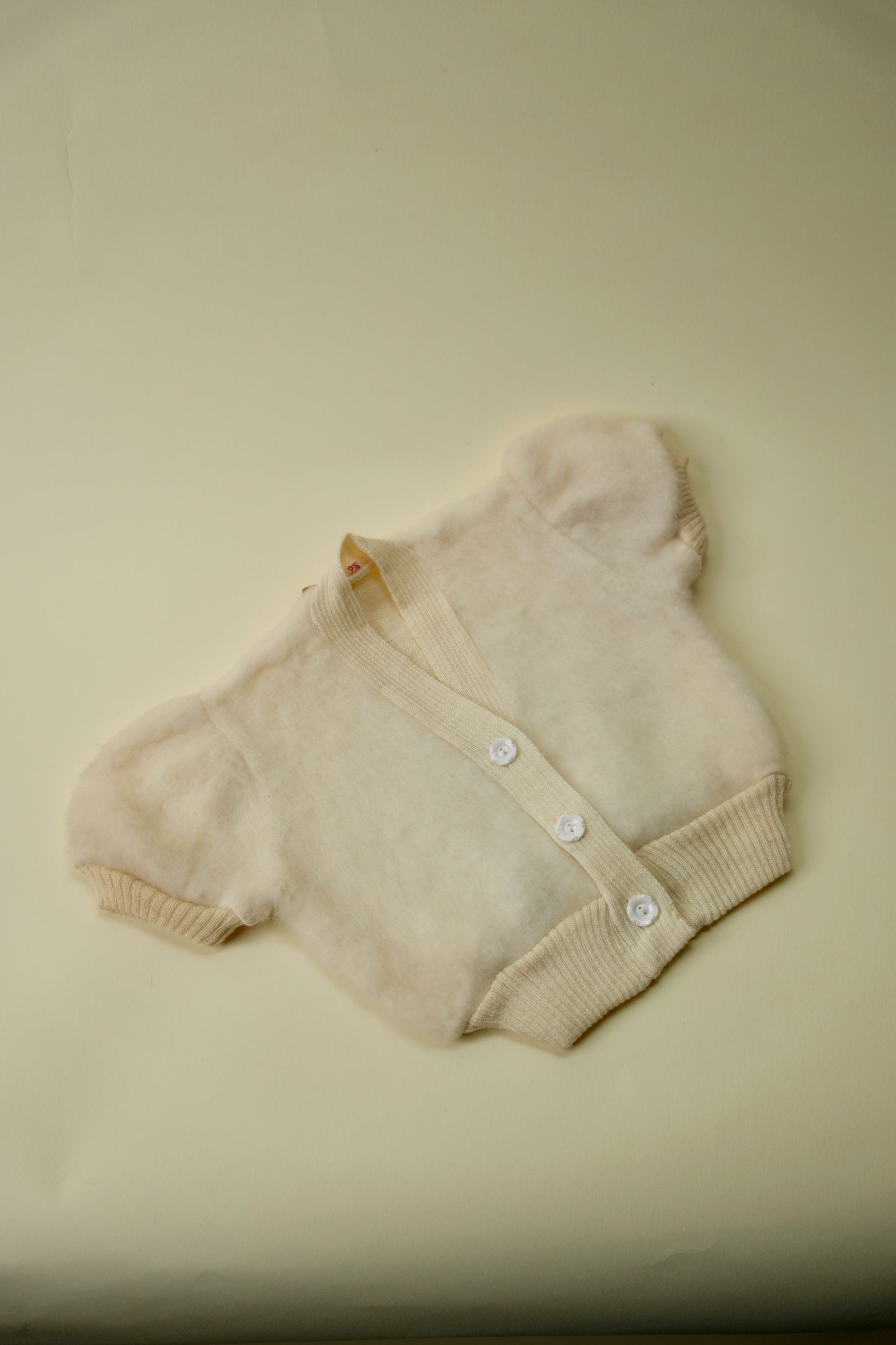 Cropped Woolen Vest - Size 3 Months