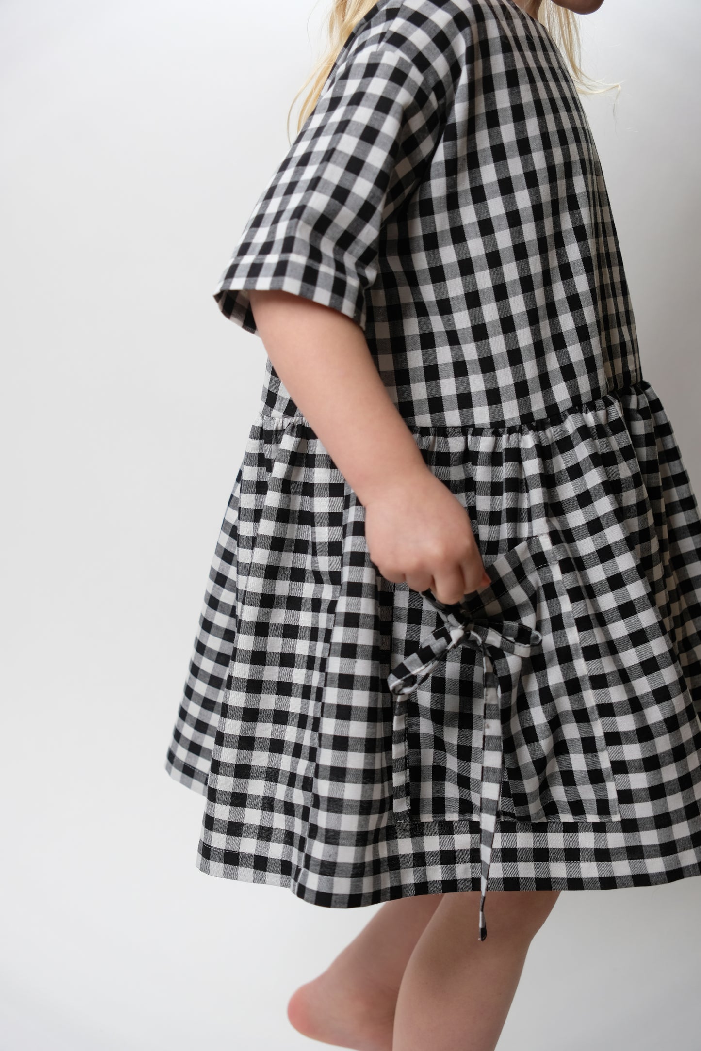 Gingham Cotton Dress