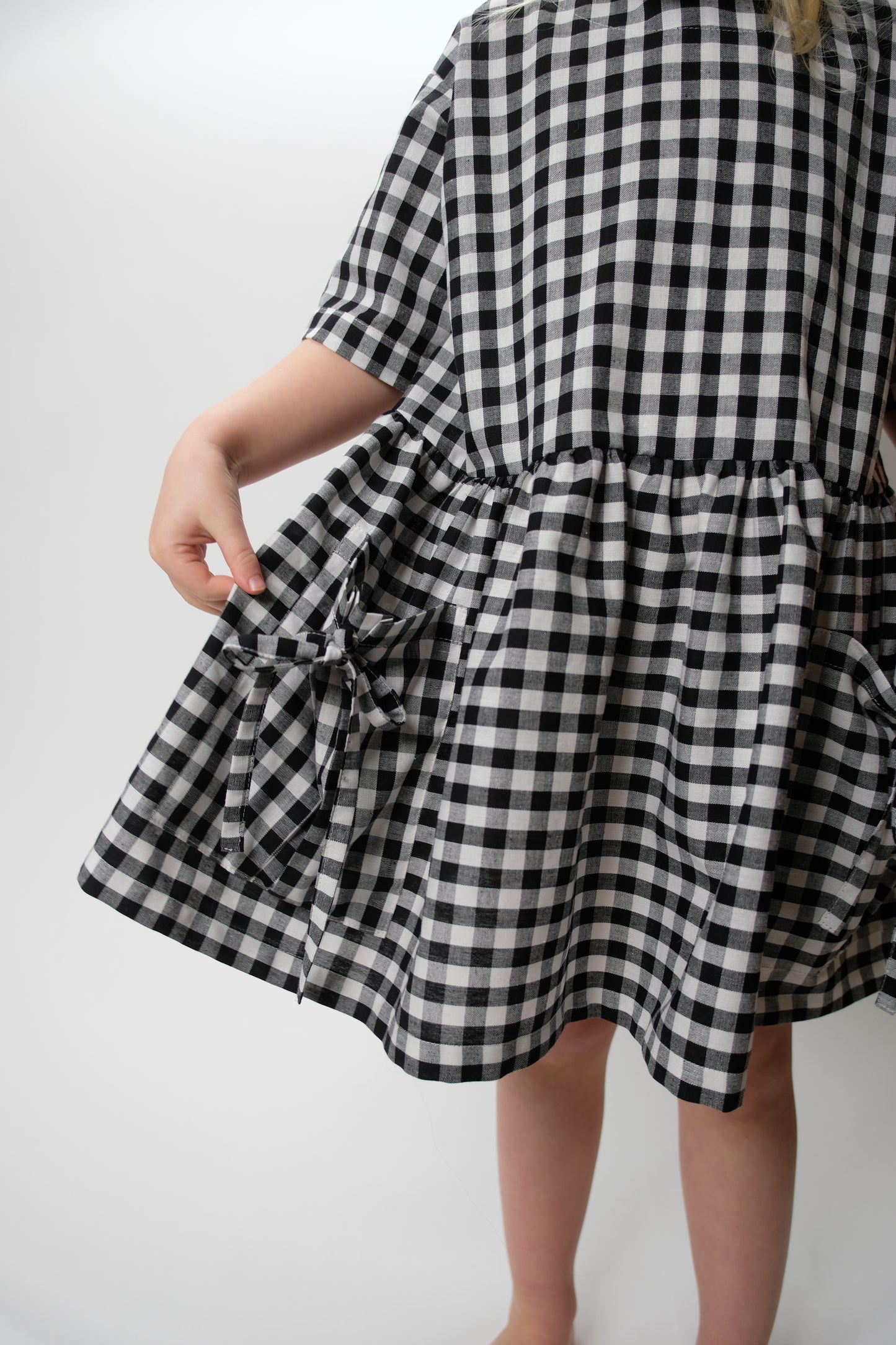 Gingham Cotton Dress