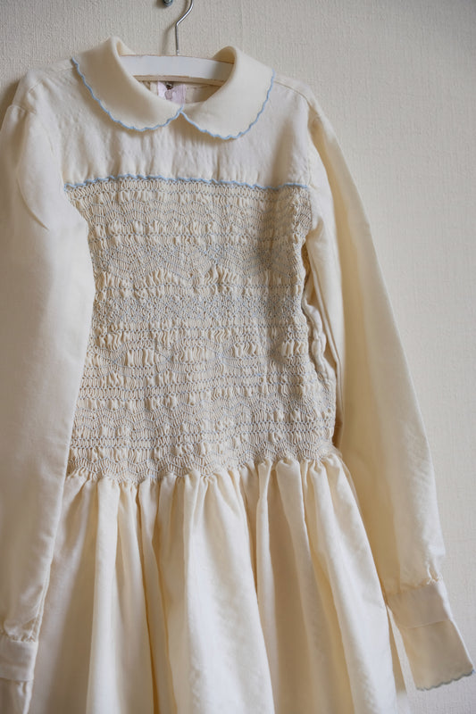 Handmade Smocked Dress - Size 8 Years