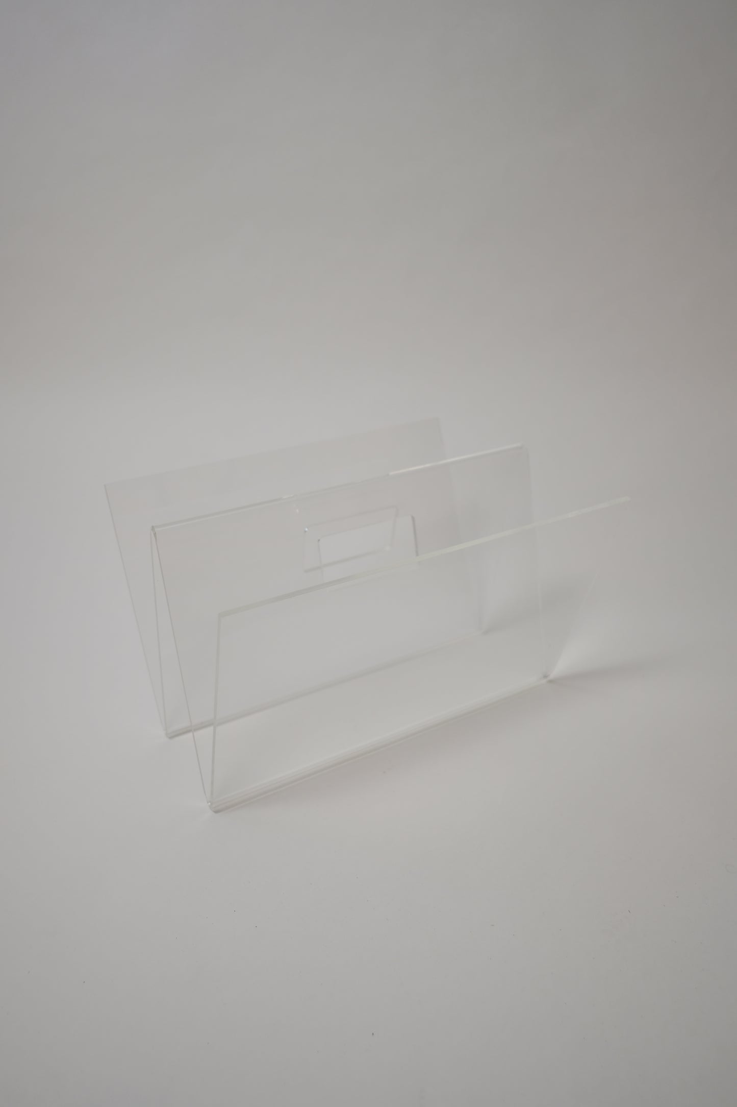 Italian 70's Design Acryl Magazine Holder
