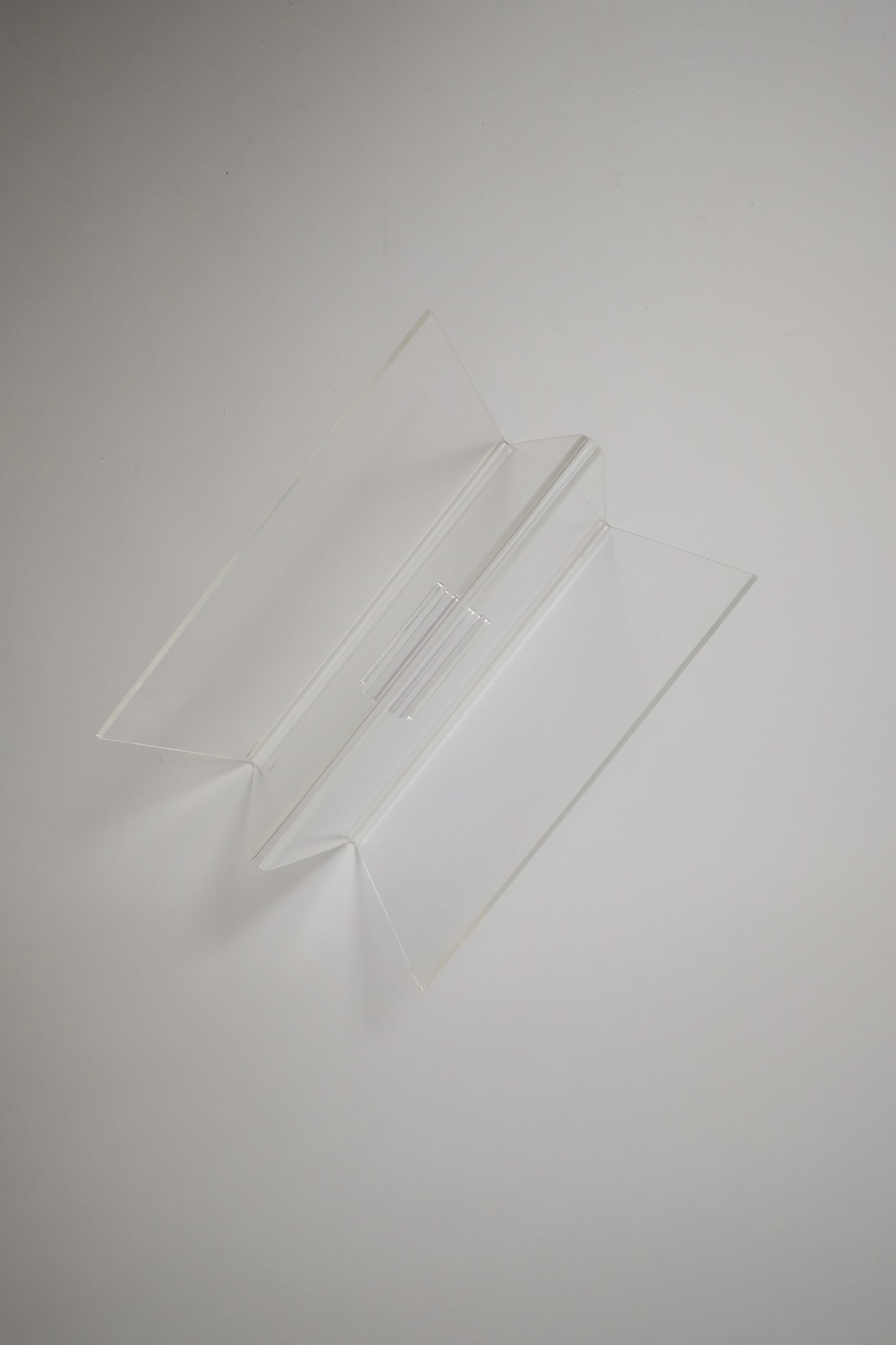 Italian 70's Design Acryl Magazine Holder